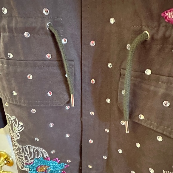 PARKA CRYSTAL by Philipp PLein brand new - Picture 10 of 14